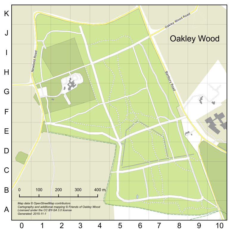 oakley map